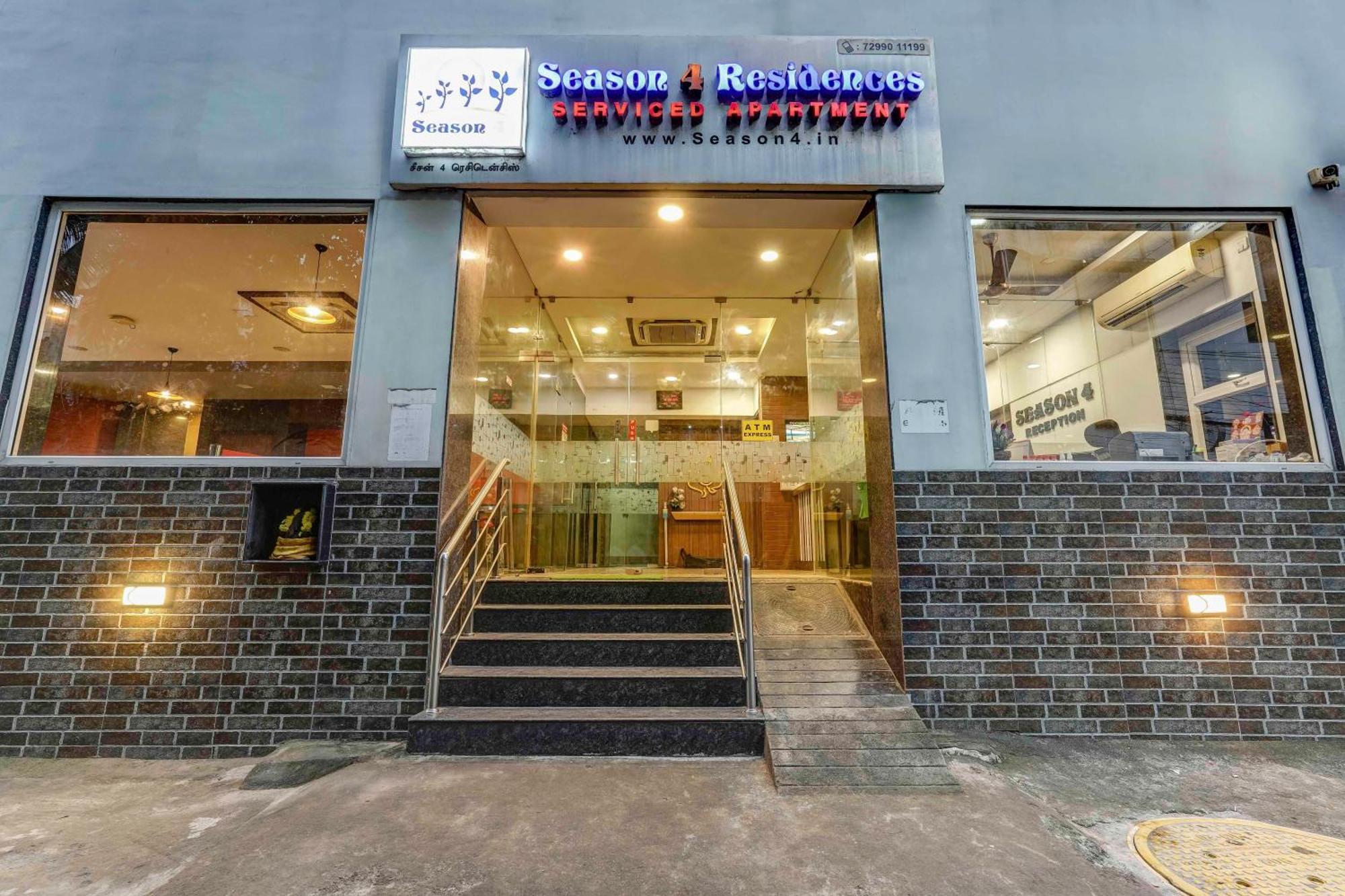 Season 4 Residences - Nungambakkam Near Us Consulate, Apollo Hospital, Shankar Nethralaya Chennai Exterior photo